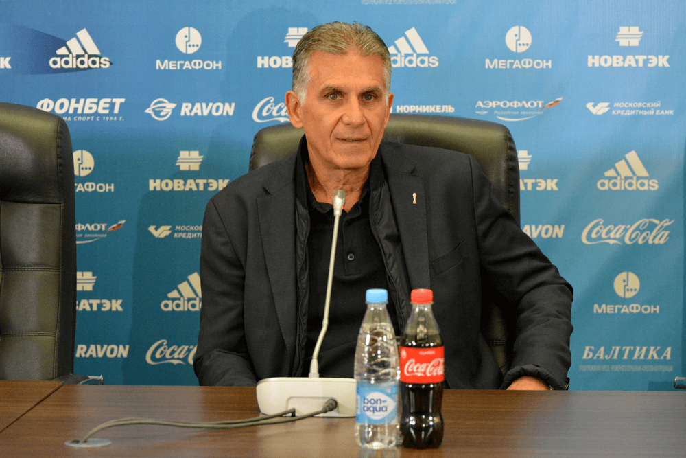 Trainer Carlos Queiroz