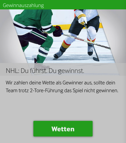 Weniger Risiko bei NHL-Wetten dank Betway-Verlustabsicherung