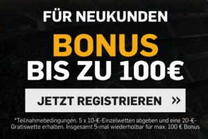 bis zu 100€ neukunden bonus bei betfair