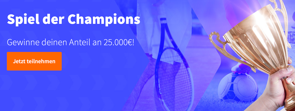 Betsson: Live-Wetten Challenge um 25.000 €