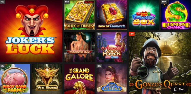 Select.bet Casino Angebot Select.bet Casino Angebot