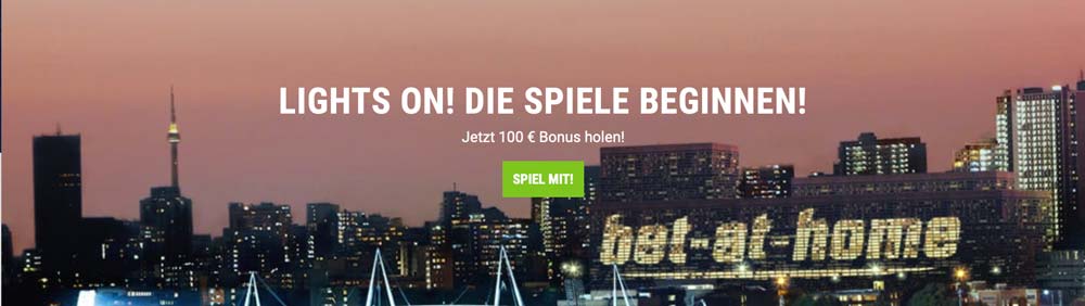 Bet-at-home: 100 Euro EM-Bonus für Neu- und Stammkunden