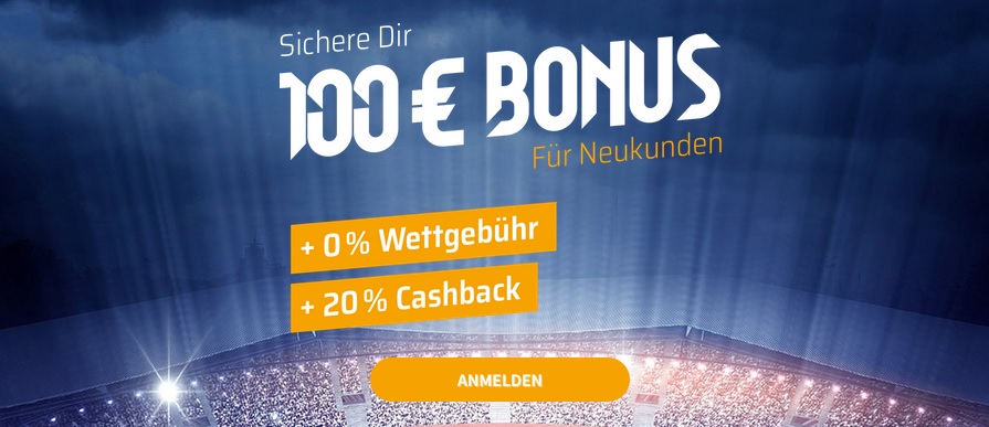 Bet3000: Der Willkommensbonus beim deutschen Buchmacher ist zurück